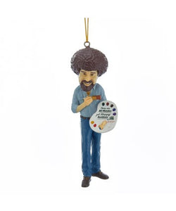 Bob Ross® Figural Ornament, There are no mistakes