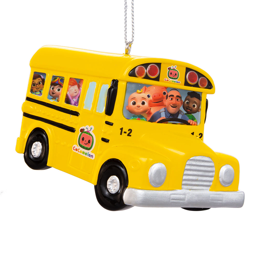 Cocomelon™ School Bus Ornament For Personalization