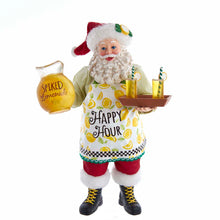 12" Fabriché Mache "Happy Hour" Lemon Santa Tablepiece
